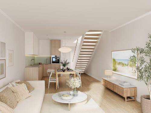 Der Mittelpunkt des Hauses: Kochen, Essen und Leben in einem harmonischen Raumkonzept - 