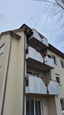 Balkon DG - 3 Zimmer Etagenwohnung in Kitzingen
