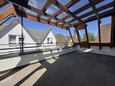 Balkon mit Überdachung - 