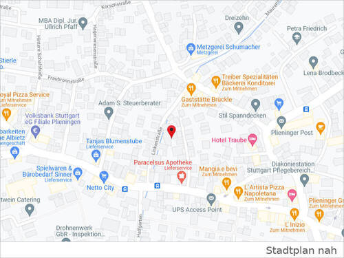 Stadtplan nah - 