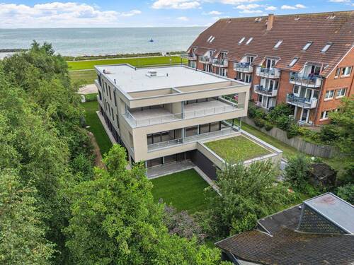 Rückansicht Meer - 2 Zimmer Terrassenwohnung in Schönberg (Holstein)
