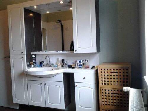 modernes Badezimmer im OG - 