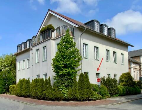 Straßenansicht - 3 Zimmer Etagenwohnung in Jever