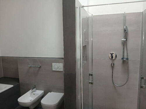 Badezimmer - Etagenwohnung mit 126,00 m&sup2; in Hadamar zur Miete