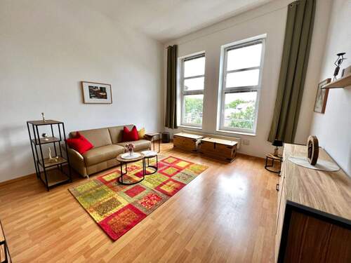 Wohn-Schlafzimmer - 1 Zimmer Etagenwohnung in Berlin