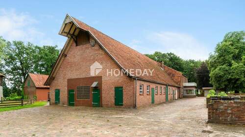 Außenansicht 5 - Bauernhaus, Landhaus mit 360,00 m² in Steyerberg zum Kaufen