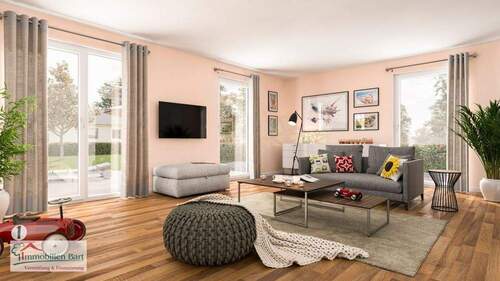 Wohnzimmer - MASSIV GEBAUT MIT GRUNDSTÜCK - 352.290,00&nbsp;EUR Kaufpreis, ca.&nbsp; 131,00&nbsp;m&sup2;&nbsp;Wohnfl&auml;che