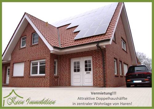 Attraktive Doppelhaushälfte! - Attraktive Doppelhaushälfte in zentraler Wohnlage von Haren!
