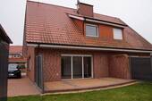 Rückansicht - 4 Zimmer Doppelhaushälfte zur Miete in Haren (Ems)