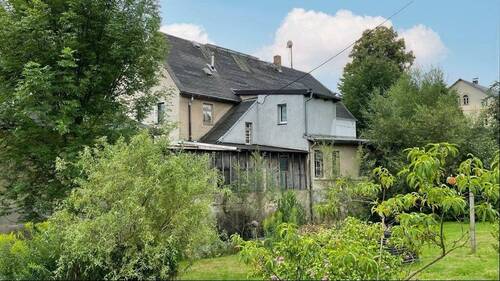 Rückansicht - 4 Zimmer Mehrfamilienhaus, Wohnhaus in Mohorn