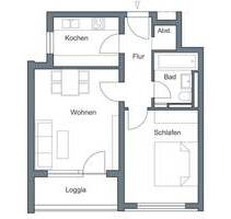 PROVISIONSFREI! Charmante 2-Zimmer-Wohnung mit Balkon & TG-Stellplatz - Fürstenfeldbruck