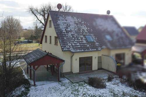 Ansicht Rückseite (Nord) - 5 Zimmer Doppelhaushälfte zum Kaufen in Angermünde