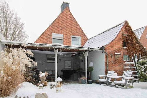 Überdachte Terrasse - Familienglück in Pönitz - große Gartenoase & Ruhe pur nahe der Ostsee