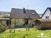 Rückansicht vom Feld - KI bearbeitet - 5 Zimmer Einfamilienhaus zum Kaufen in Sulzbach am Main / Soden