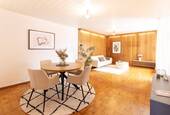 Wohn- und Esszimmer - 3 Zimmer Bungalow in Neuss / Reuschenberg