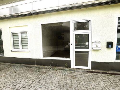 Front - Charmantes Ladenlokal zur Miete - ideal für Büro, Studio oder Praxis
