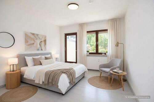 Schlafzimmer EG visualisiert - 