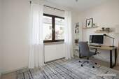 Arbeitszimmer EG visualisiert - 