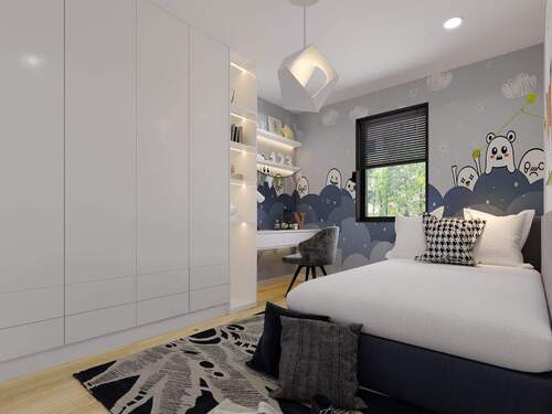 Schlafzimmer 3 von 3 EG - 
