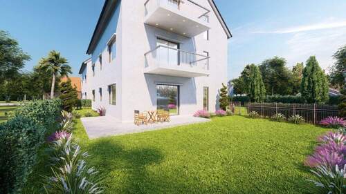 Terrassenwohnungen mit Garten - Grundstück in Rodgau zum Kaufen