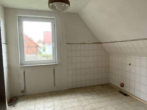 Rohbaubad im Obergeschoss - 