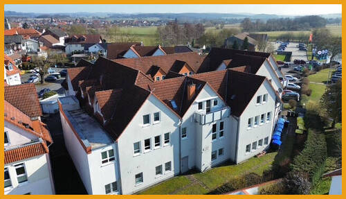 Außenbild von Süd-West - 4 Zimmer Etagenwohnung zum Kaufen in Schwalmstadt