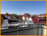 Blick vom Balkon - 4 Zimmer Etagenwohnung in Schwalmstadt