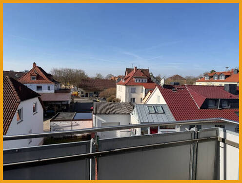 Blick vom Balkon - 4 Zimmer Etagenwohnung in Schwalmstadt