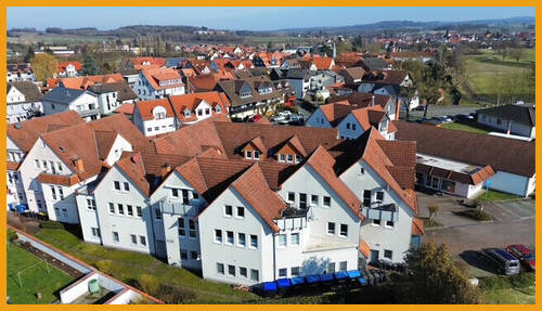 Außenbild Gebäudekomplex - Etagenwohnung mit 111,90 m&sup2; in Schwalmstadt zum Kaufen