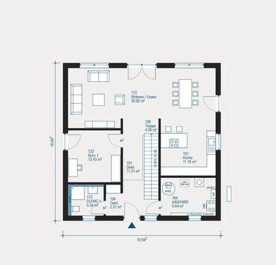 Intelligente Raumaufteilung - 