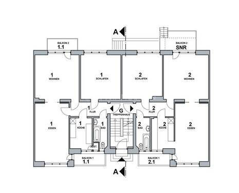 Geschoss - 