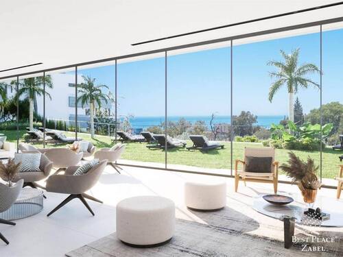 Wohnzimmer - Ausgezeichnete 2-Schlafzimmer-Wohnung zu verkaufen in Ost Marbella, Costa del Sol