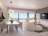 Wohnzimmer - Etagenwohnung mit 91,00 m&sup2; in Elviria (Marbella) zum Kaufen