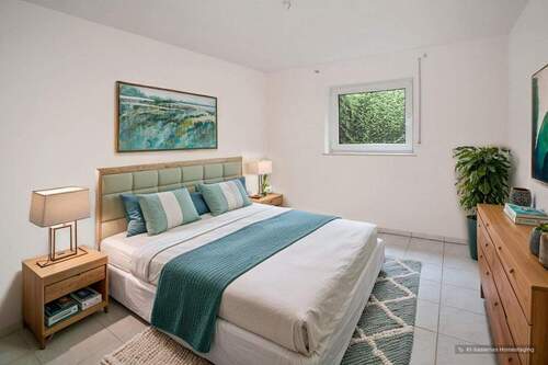 Schlafzimmer Einliegerwohnung-Visualisierung - 