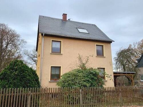 Hausansicht - 5 Zimmer Einfamilienhaus zum Kaufen in Mylau