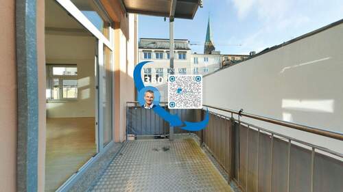 Balkon - Etagenwohnung mit 63,00 m&sup2; in Schwerin zur Miete