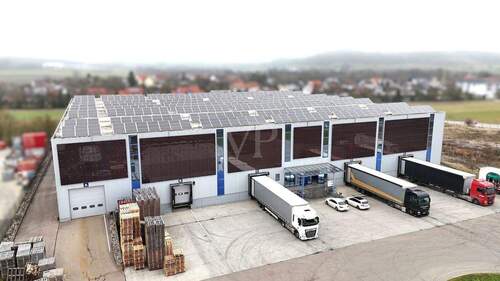 Außenperspektive - Halle zur Miete in Wörnitz