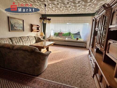 Wohnzimmer - Reihenmittelhaus mit 110,00 m² in Minden zum Kaufen