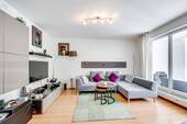 Wohnzimmer - 2 Zimmer Etagenwohnung zum Kaufen in München