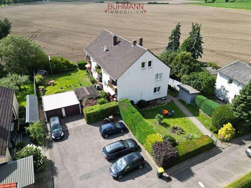 Draufsicht gesamt - 1 Zimmer Mehrfamilienhaus, Wohnhaus zum Kaufen in Gehrden