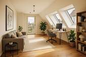 Arbeitszimmer (KI-Staging) - 