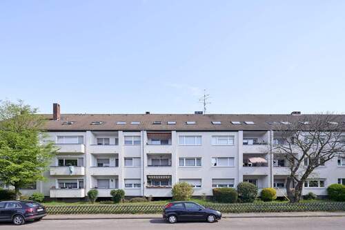 Rückansicht - 3 Zimmer Etagenwohnung zur Miete in Dormagen