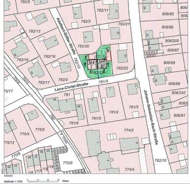 Lageplan zwei DHH.jpg - Grundstück in Erding zum Kaufen