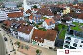 Drohnenansicht Süd-West - Mehrfamilienhaus, Wohnhaus mit 263,10 m² in Winnenden zum Kaufen