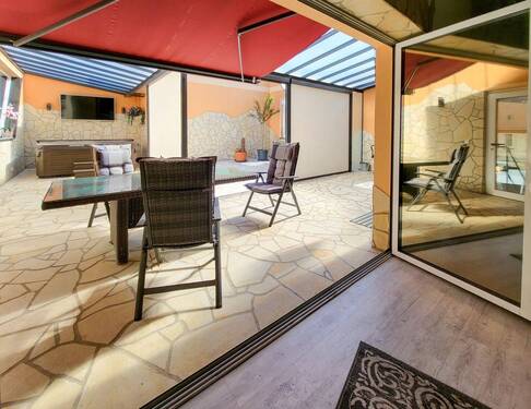 Blick auf die Dachterrasse - 