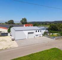 VERFÜGBAR ZUM KAUF - SOFORT NUTZBAR - Sehr guter Zustand Wohnen & Gewerbe, große Lagerhalle, Rehling