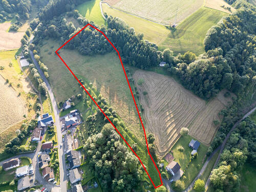 Grundstücksgröße - Bauerwartungsland in Höhenlage von Mettendorf