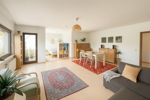 Wohnzimmer - 3 Zimmer Etagenwohnung in Kassel