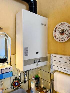 Im EG für Warmwasser - 