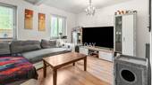 Wohnzimmer 1 - Raum für Ideen: Drei­einhalb Zimmer mit flexiblen Nutzungsmöglichkeiten